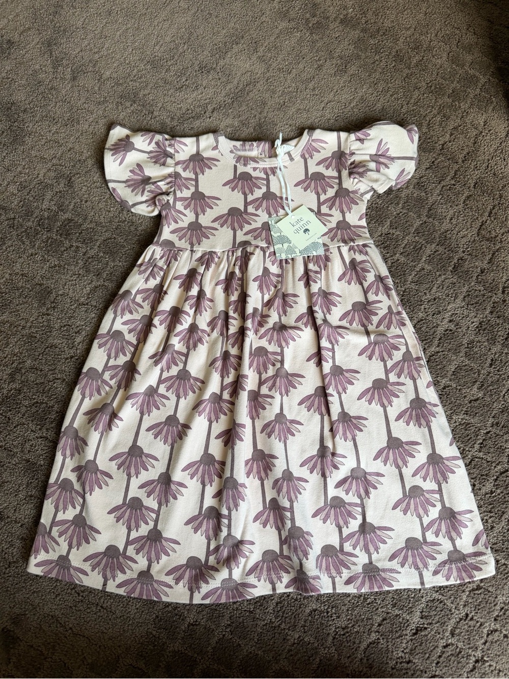 NWT Kate Quinn Pink Floral girls dress